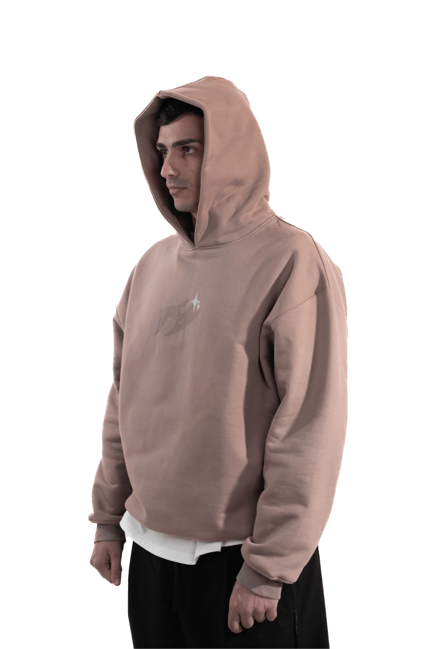 ERA ZERO HOODIE TORTORA - HNF studio