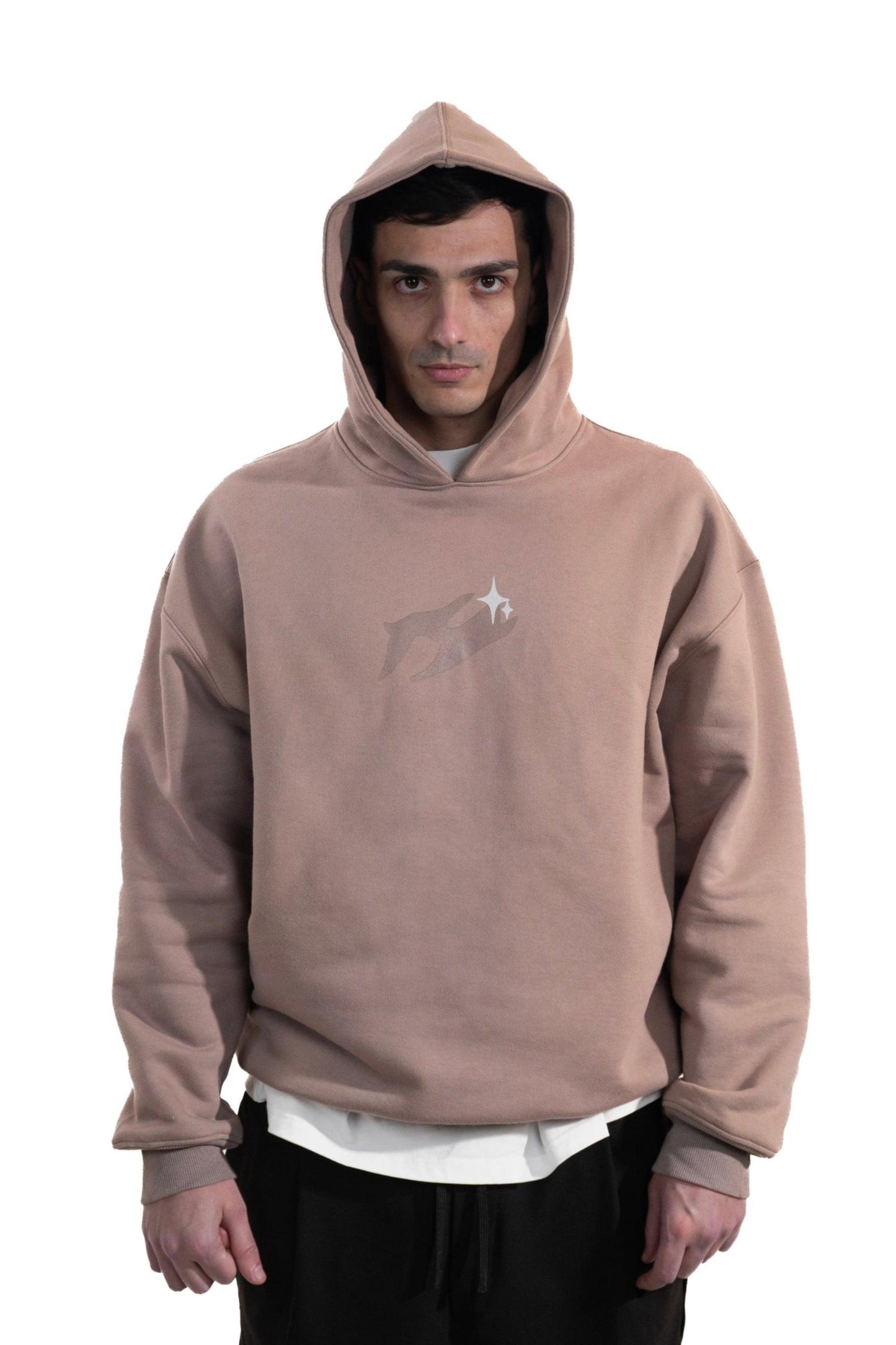 ERA ZERO HOODIE TORTORA - HNF studio