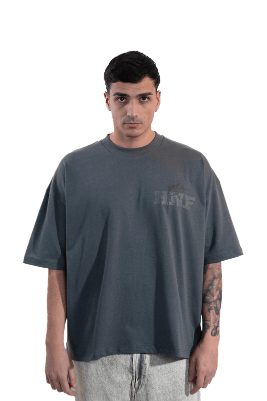ERA ZERO TEE ANTRACITE - HNF studio